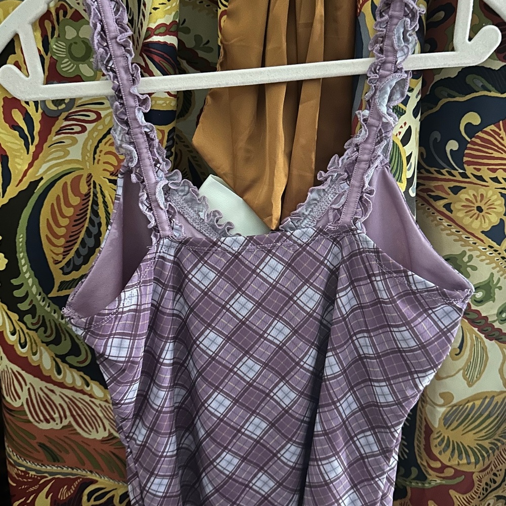 Madden Girl Plaid Top